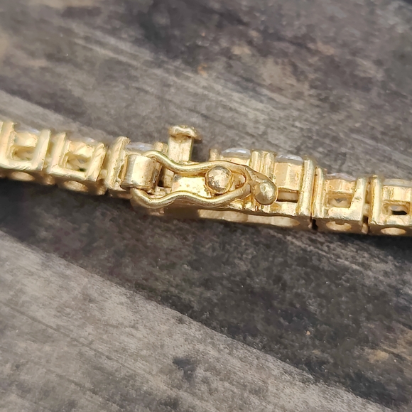 Vintage Heavy Sterling Mickey Mouse Tennis Necklace - Picture 5 of 9